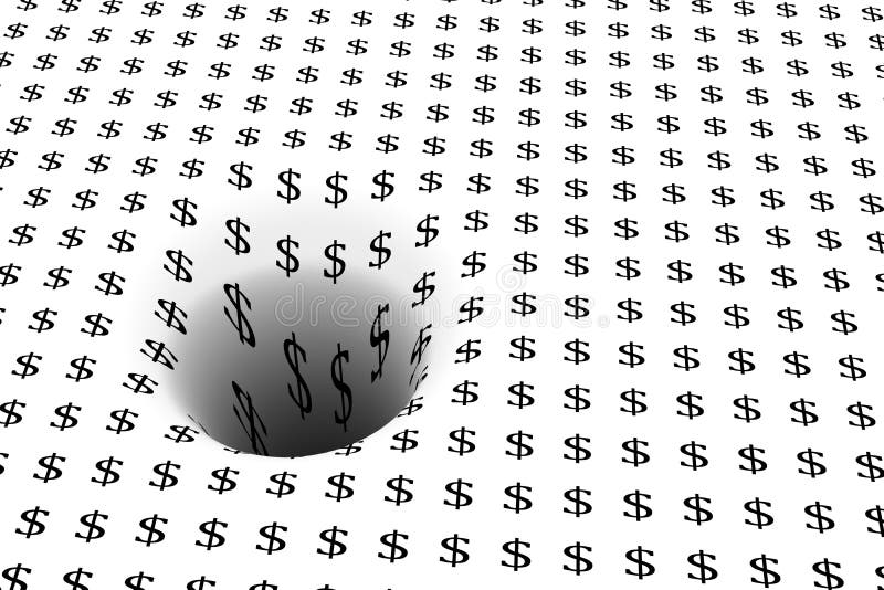 Calabozo en el cual el dólar cae libre illustration Calabozo en el cual el dólar cae libre illustration