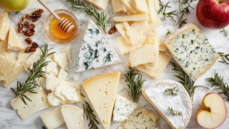 Calcestruzzo di copertura per formaggio gourmet illustrazione vettoriale