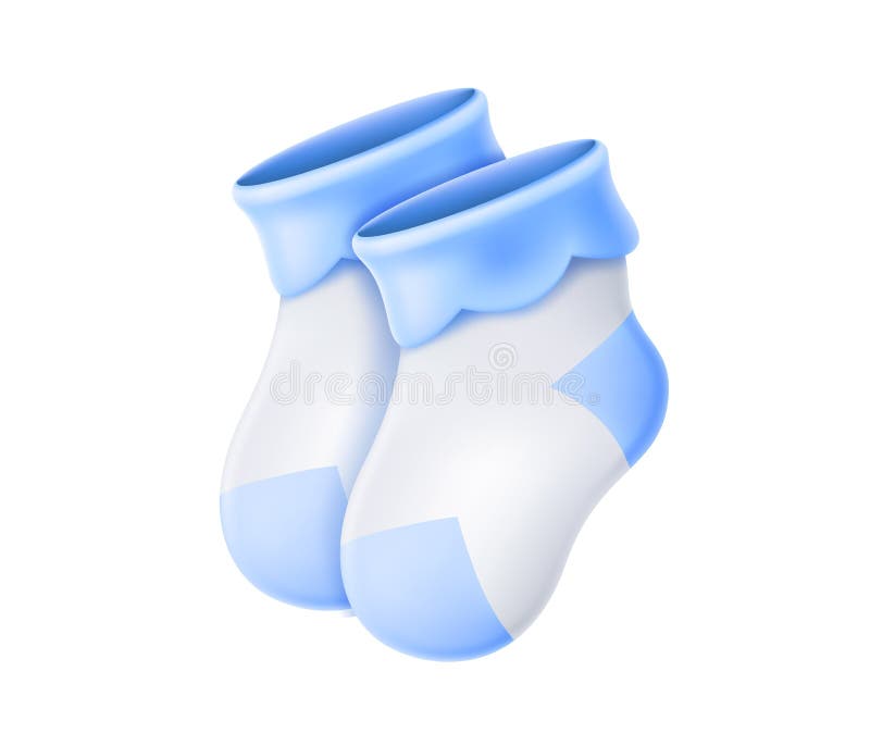 Dibujo Vectorial De Diseño De Calcetines Para Bebés Ilustración del Vector  - Ilustración de muchacho, poco: 271183425