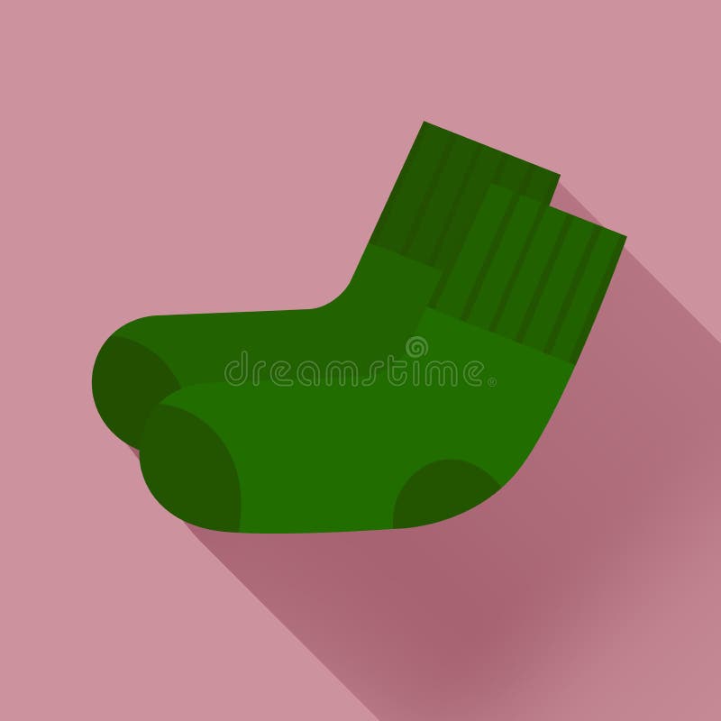 Calcetines de colores para niños vector ilustración de estilo de dibujos  animados aislado