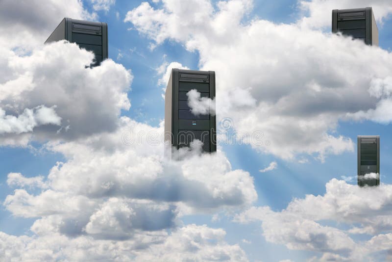 Calcul de nuage photo libre de droits Calcul de nuage photo libre de droits