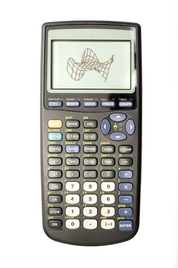 Calculadora imagem de stock
