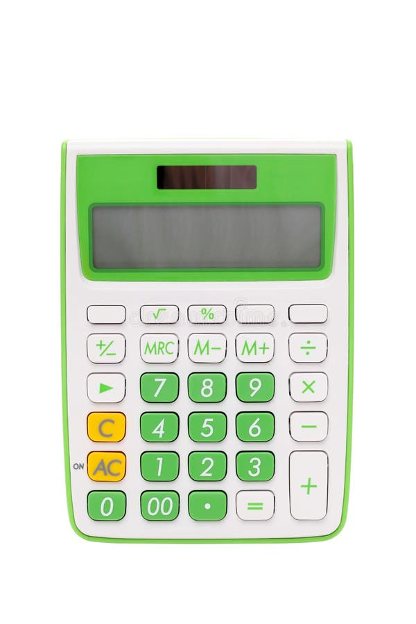 Calculadora fotografia de stock royalty free