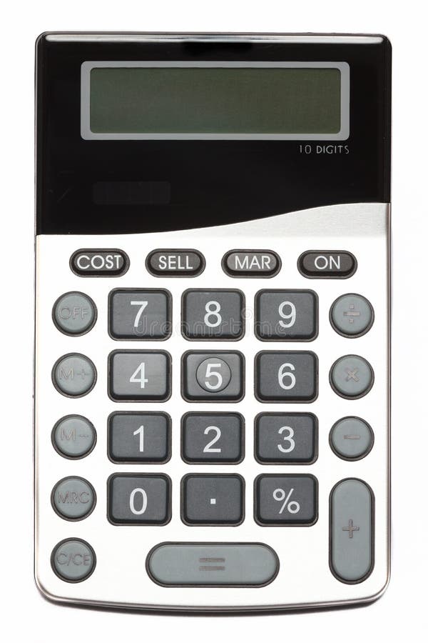 Calculadora foto de stock royalty free