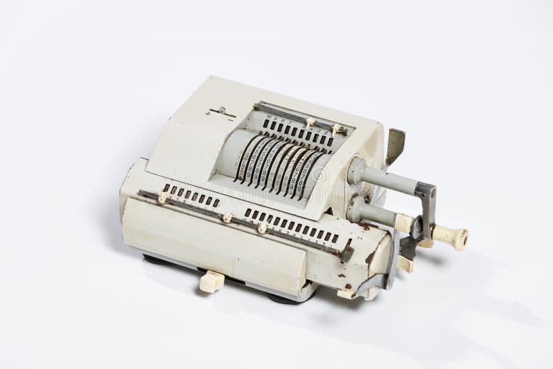 Calculadora Obsoleta, Calculadora Vieja Foto de archivo - Imagen de