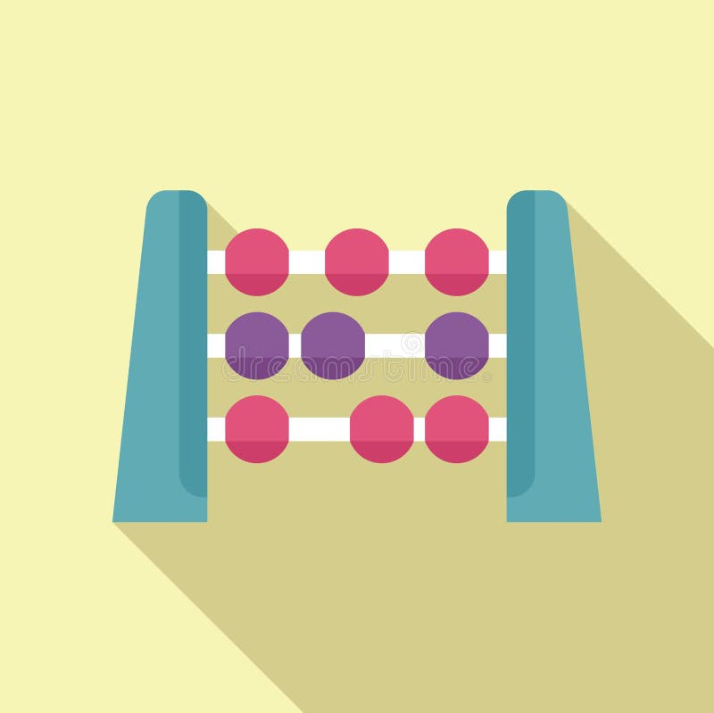 Calcularea cu ajutorul unui instrument cu abac royalty free illustration