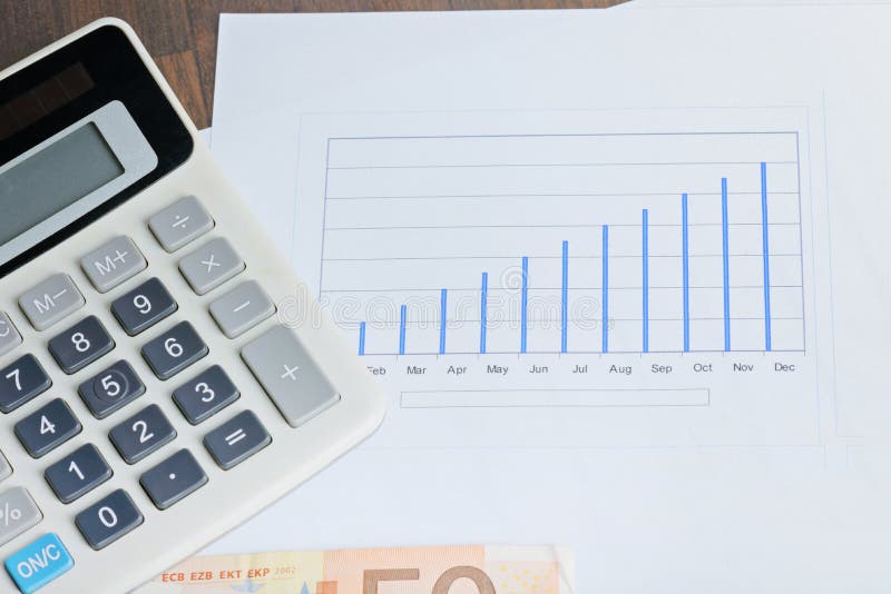 Calculator Graphyc Table Stock Photos Free & RoyaltyFree Stock