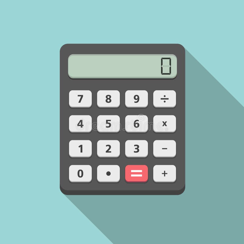 Calculator stock illustration
