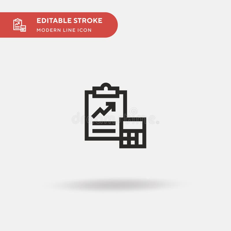 Calculator Simple vector icon. Illustration symbol design template for web mobile UI element. Perfect color modern pictogram on vector illustration
