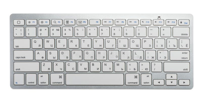 Cale de tăiere a computerului de la tastatură stock photos