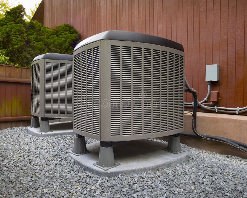 Calefacción de la HVAC y unidades residenciales del aire acondicionado