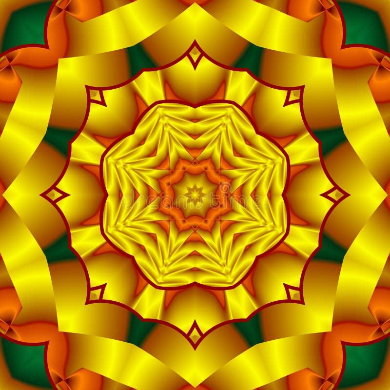 Caleidoscópio ilustração royalty free Caleidoscópio ilustração royalty free