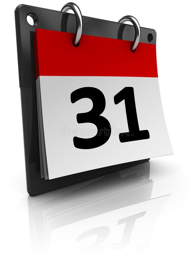 Calendar royalty free illustration