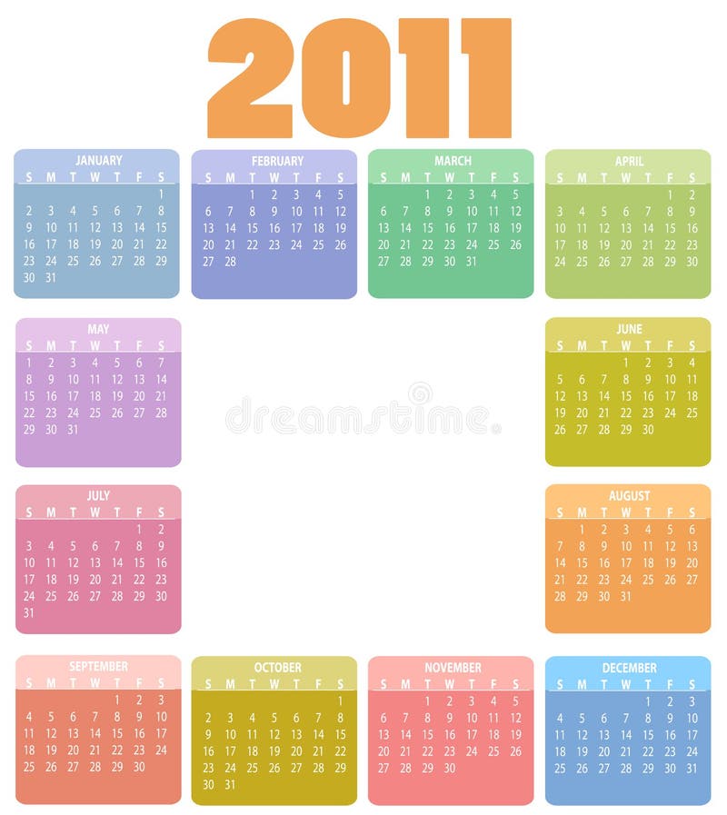 Calendar for 2011