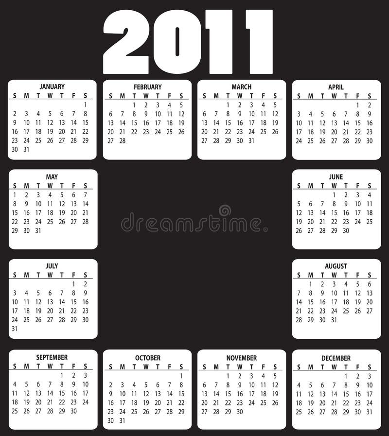 Calendar for 2011