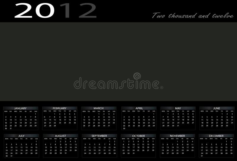 Calendar 2012