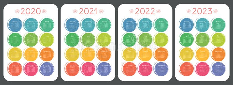Kids Weekly Calendar Planner With Elk Stock Vector