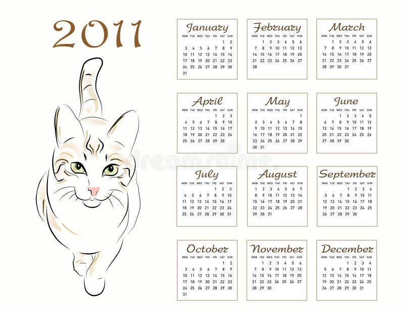 Calendar design 2011