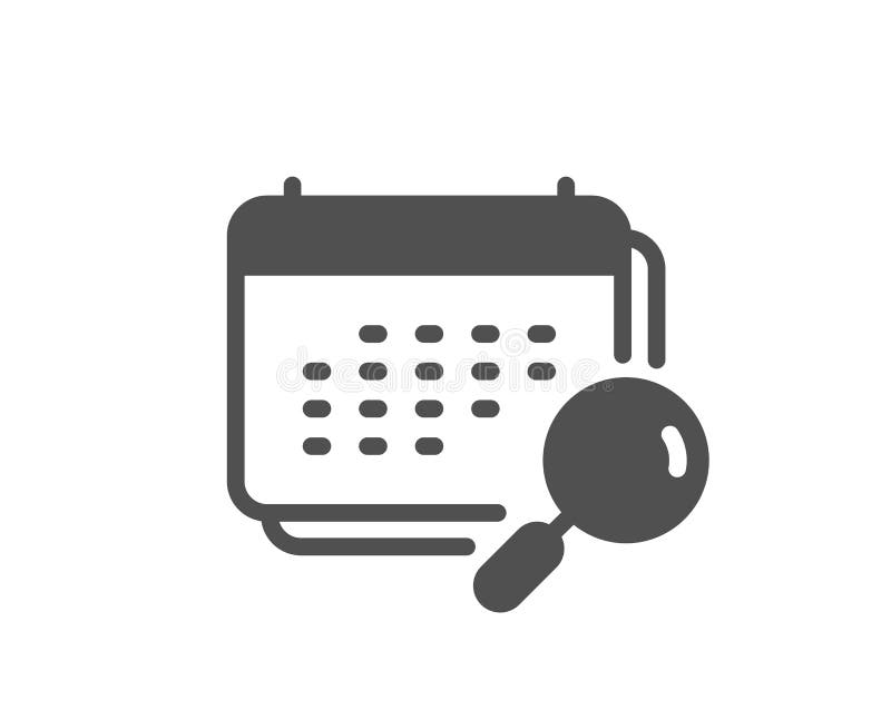 Calendar icon. Annual planner sign. Vector vector illustration