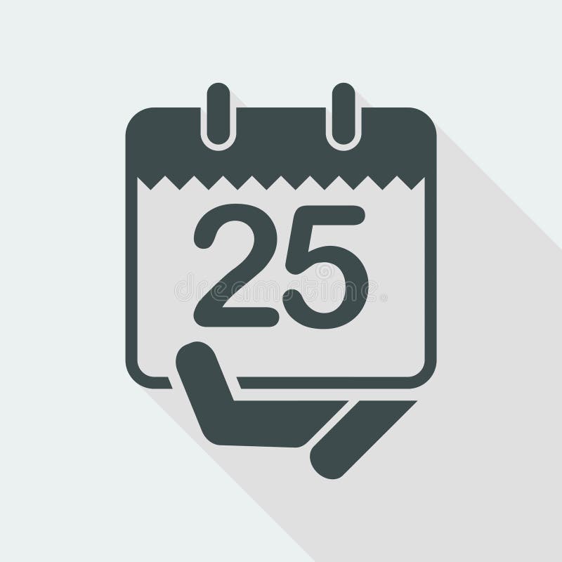 Calendar icon stock illustration