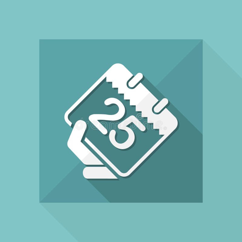 Calendar icon royalty free illustration
