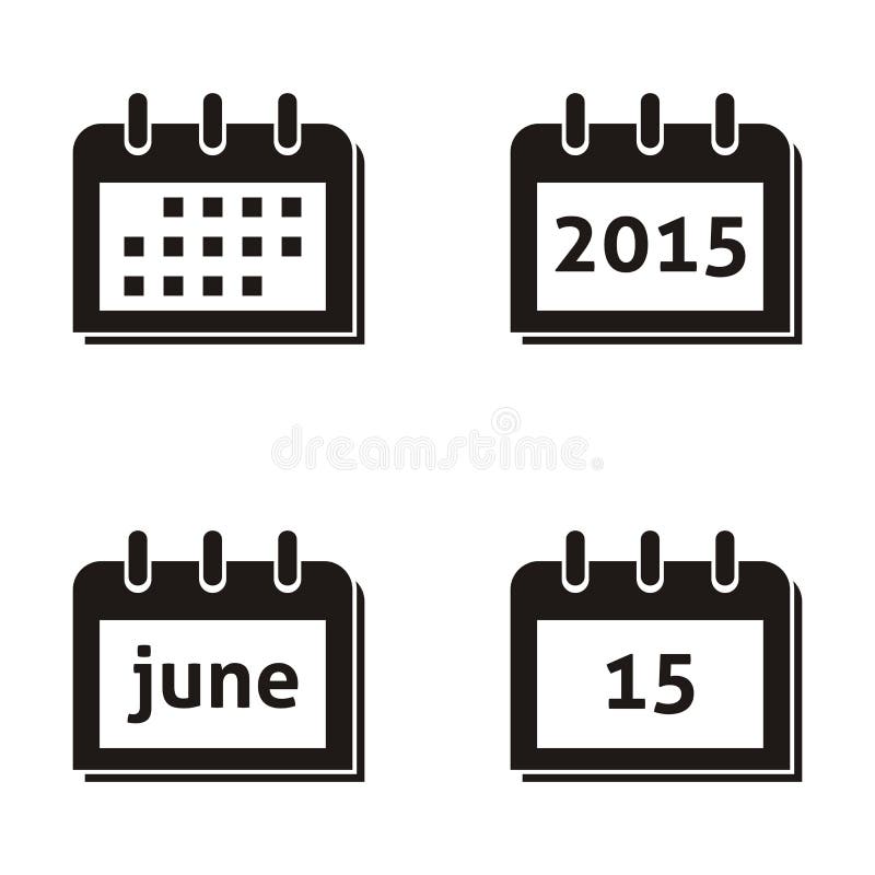 Black White Calendar Icons Stock Illustrations 8 117 Black White Black White Calendar Icons Stock Illustrations 8 117 Black White