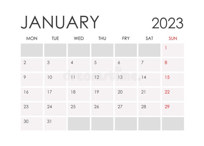 January 2023 chalkboard calendar - Stock Illustration [95934799] - PIXTA