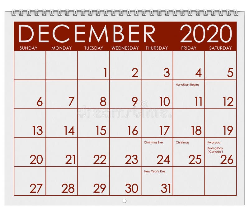 December, 2020