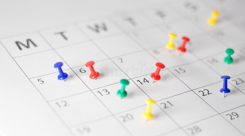 Calendar Page Business Events Busy Scheduling