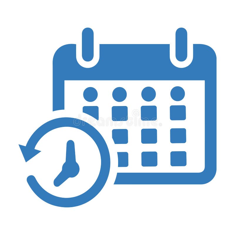 Appointment, Calendar, Event, Schedule Icon / Black Color Stock Vector