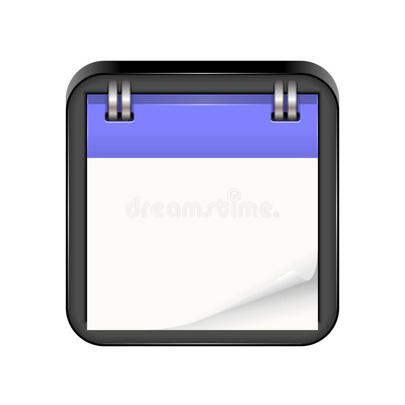 Calendar template stock illustration Calendar template stock illustration