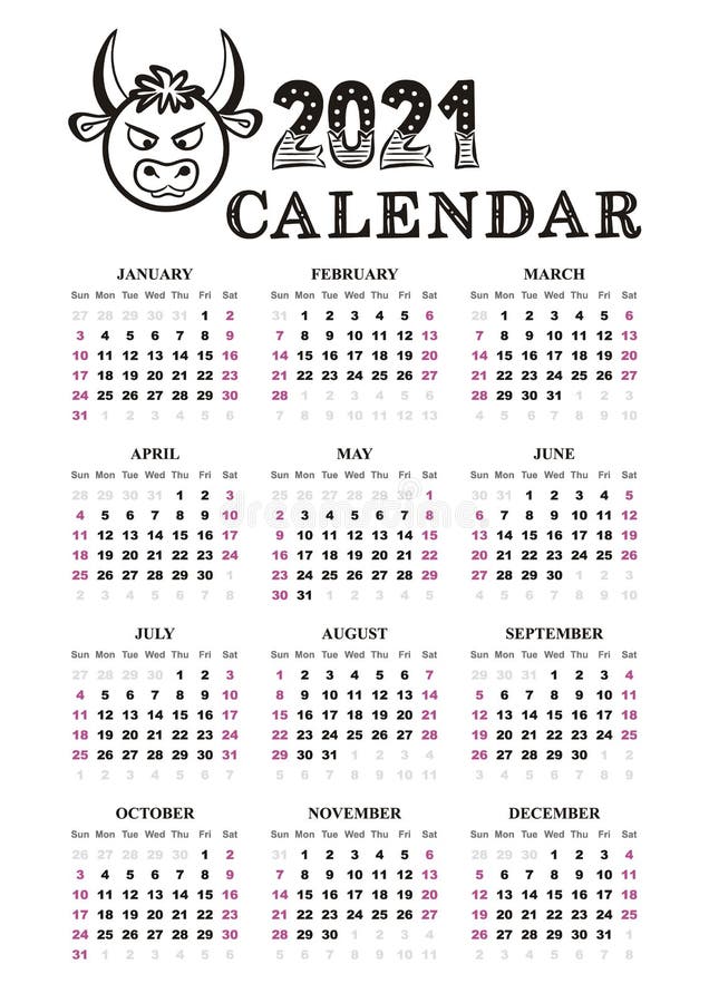 Calendar Template 2021 Yearly Calendar Stock Illustration Illustration Of Number Event 185730744 yearly event calendar template 2021