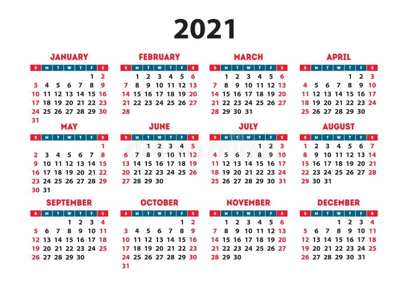 Calendar Grid 2021 Vector - Calendar Sep 2021