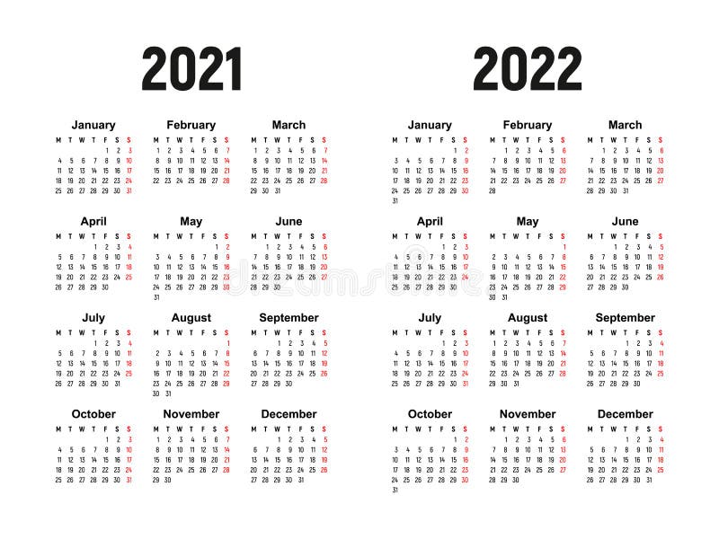 Basic Calendar Template from thumbs.dreamstime.com