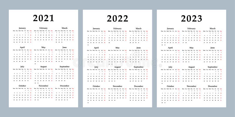 taart Motel Teken een foto Calendar 2021, 2022, 2023, 2024, 2025, 2026, Week Starts on Monday Stock  Vector - Illustration of monthly, monday: 221362546