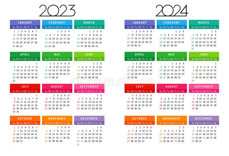2024 Calendar Editable Stock Illustrations 1,353 2024 Calendar