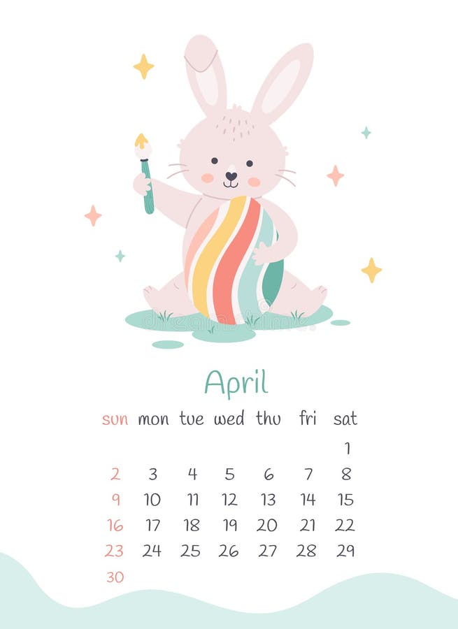 calendario 2023 con lindo conejo. Calendario de páginas verticales de 12  meses símbolo de mascota de personaje de liebre año. lindo conejito 2023 al  calendario chino. ilustración vectorial 8568191 Vector en Vecteezy