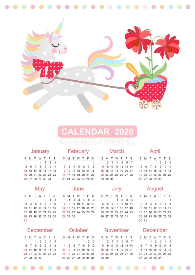 Diseno De Calendario Floral 2020 Descargar Vectores Gratis