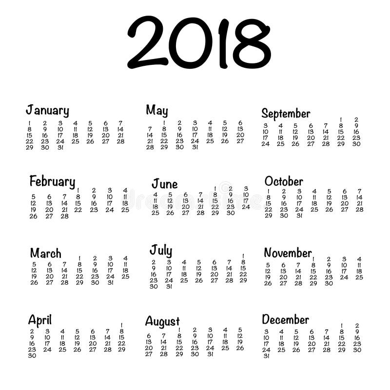 Calendarium 2018