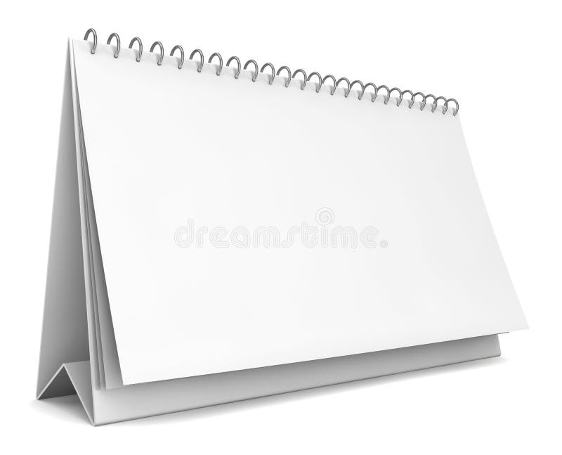 Calendrier vide illustration libre de droits Calendrier vide illustration libre de droits
