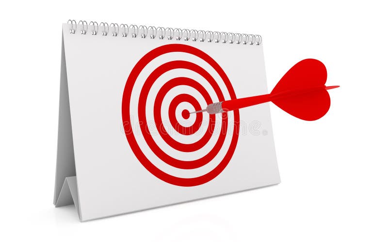 Calendário ilustração royalty free