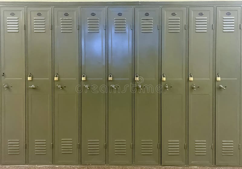 Secondary School Lockers Stock Photos Free & RoyaltyFree Stock