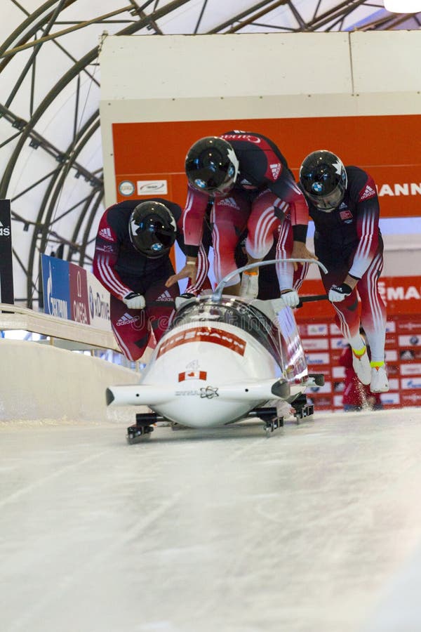 Bobsleigh and Skeleton World Cup Editorial Image - Image of olympic ...