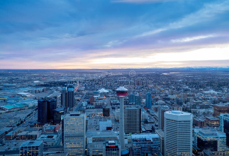 Calgary horisont arkivfoton Calgary horisont arkivfoton