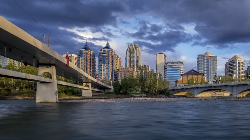 Calgary linii horyzontu timelapse