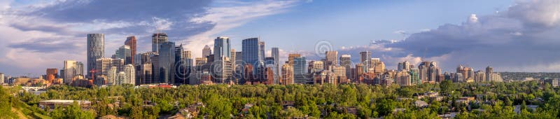 Calgary& x27; s horizon stock afbeeldingen Calgary& x27; s horizon stock afbeeldingen
