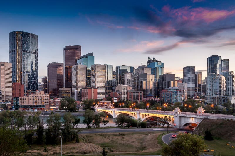 Calgary Skyline (no logos)