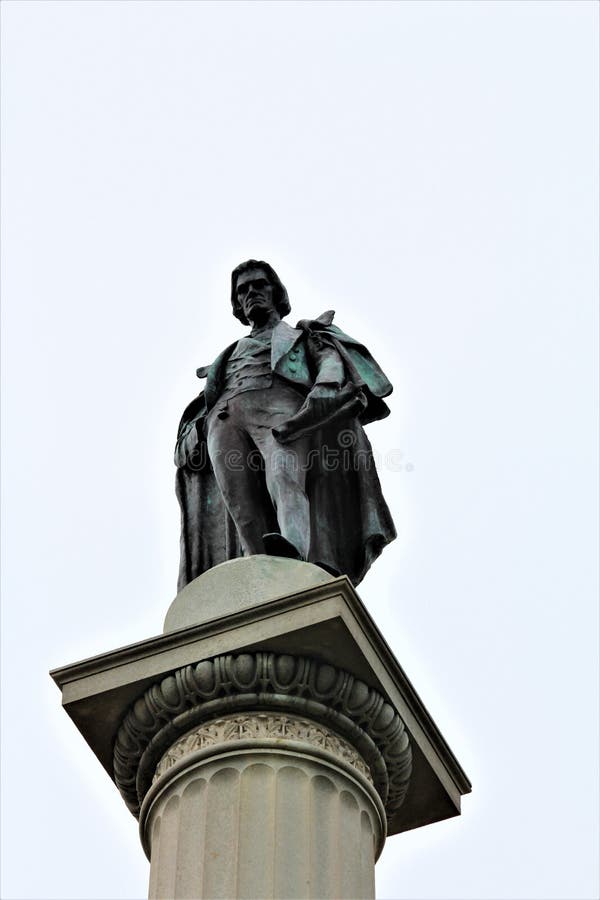 Calhoun monument South Carolina royaltyfri foto Calhoun monument South Carolina royaltyfri foto
