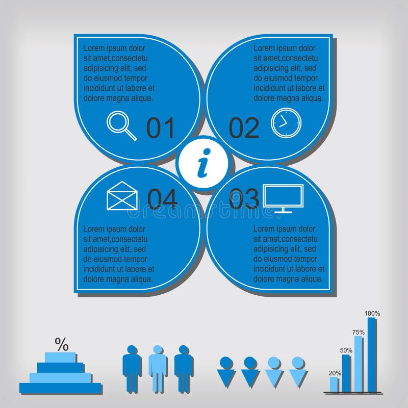 Calibre d'Infographic illustration libre de droits Calibre d'Infographic illustration libre de droits
