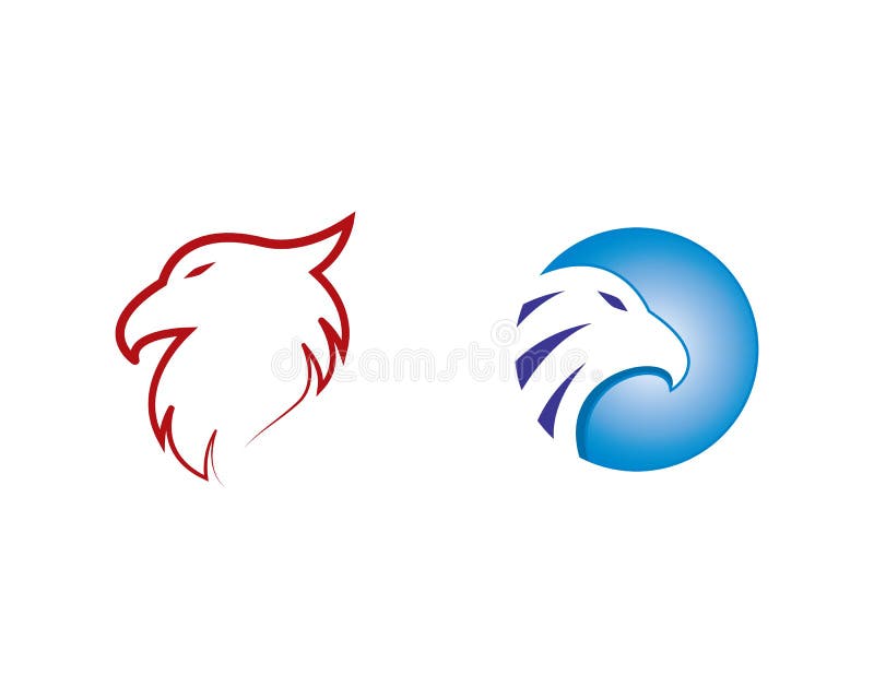 Calibre de logo d'Eagle illustration libre de droits Calibre de logo d'Eagle illustration libre de droits